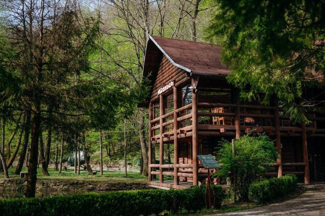 Дерев’яний котедж Готель Voevodyno Resort Закарпаття - Дерев’яний котедж