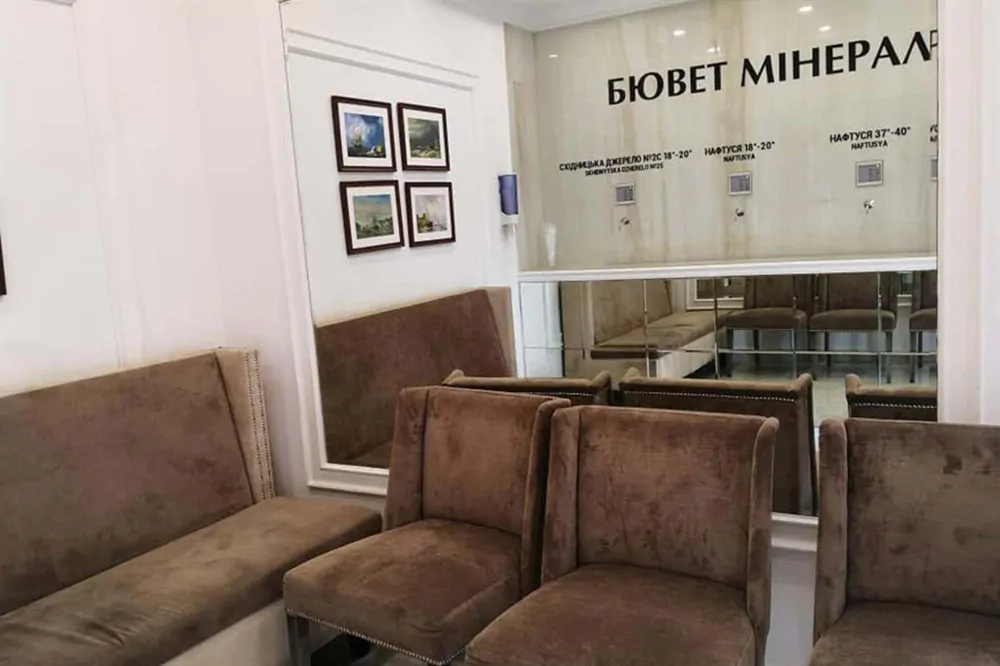 Мінеральний бювет Готель Алькор Трускавець - Мінеральний бювет