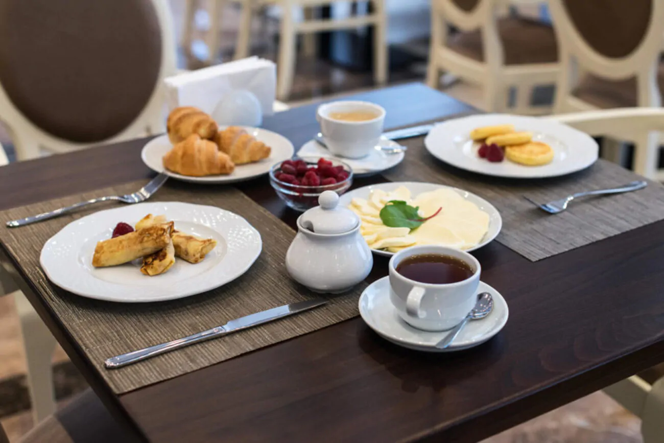 Сніданок готелю Готель Green Park Hotel & SPA Трускавець - Сніданок готелю